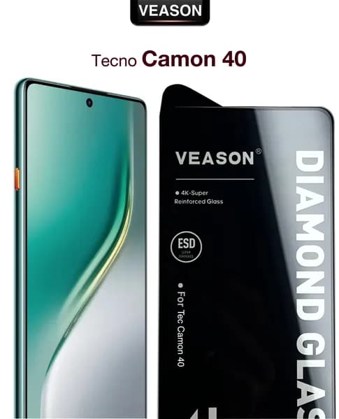 Защитное стекло VEASON для Tecno Camon 40 / 6.78 дюйма (с олеофобным покрытием на текно камон 40)