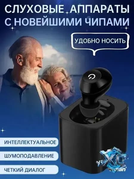 Слуховые аппараты для пожилых людей, перезаряжаемые усилители звука