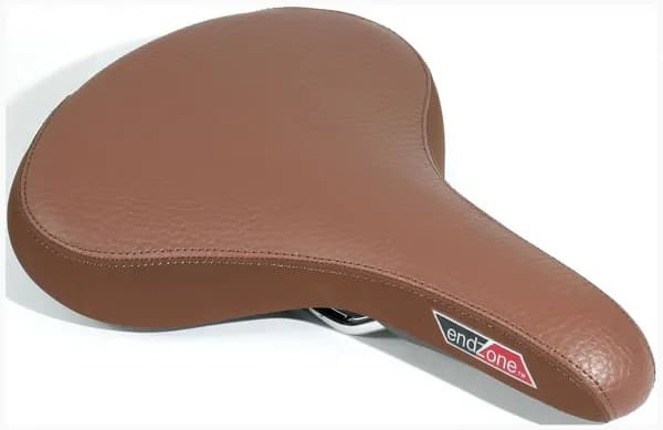 Седло 6-146396 комфорт 271х213мм VL-6396 основа D2, эластомер. коричневое END ZONE VELO
