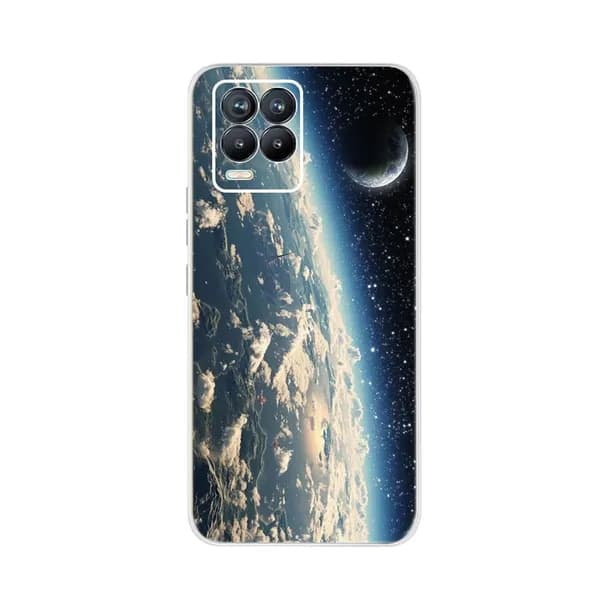 Противоударный прозрачный чехол для Realme 8 4G Realme 8 Pro RMX3085, чехол для телефона, мягкий ТПУ, тонкий