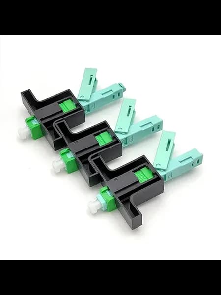 FTTH Fiber Optic Fast Connector Embedded-SC Зеленый