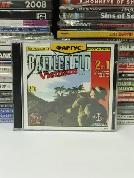 Видеоигра для ПК Battlefield Vietnam 2004 PC 2xCD