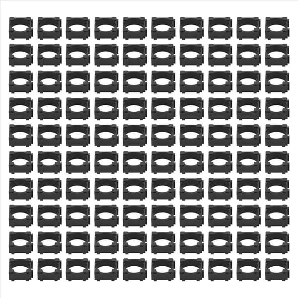 Кронштейн держателя случая батареи клетки лития 100Pcs 18650 цилиндрический совместим с блока батарей Diy