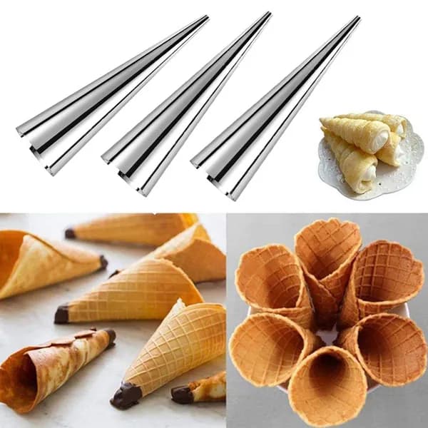 MKUZI Форма для выпечки, Прямоугольная, 8.5 см x 8.5 см, 3 шт