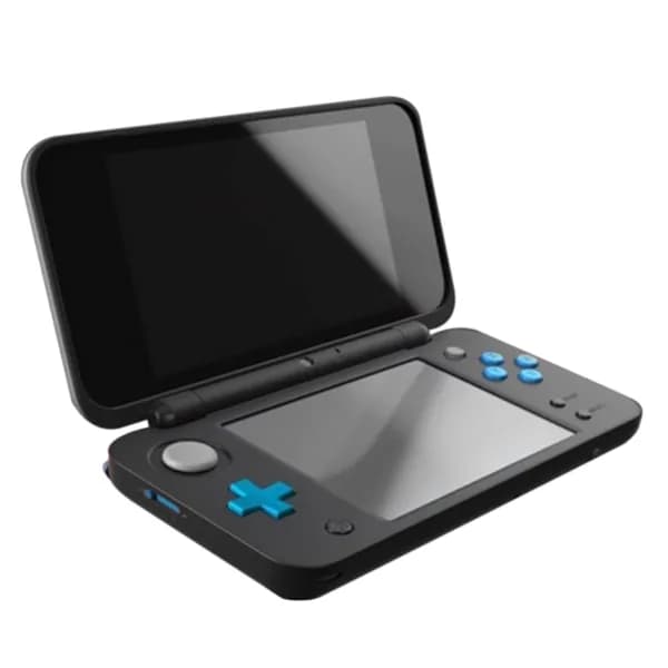 Чехол для Nintendo 2DS LL, черный, мягкий силикон, высокая защита