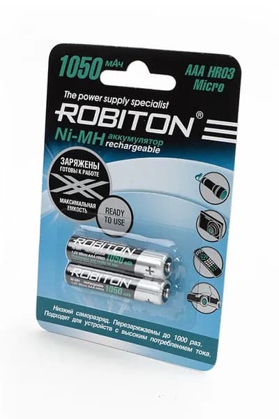 Аккумулятор ROBITON RTU1050MH-2 BL2