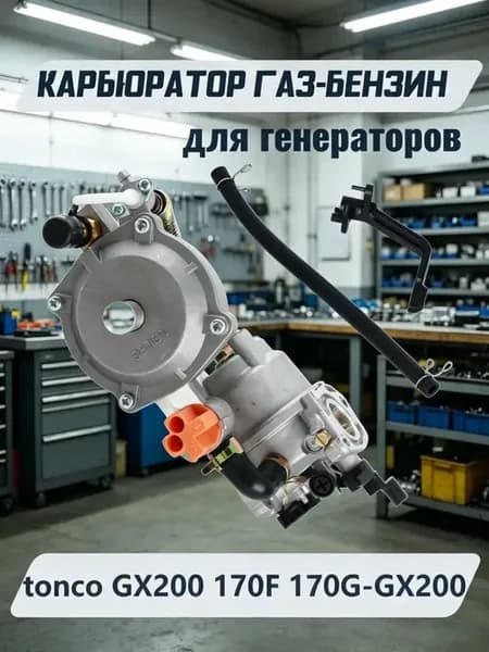 Карбюратор газ бензин на генератор 3 квт