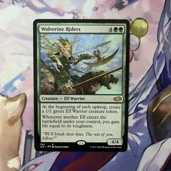 Кастомные прокси-карты высокого качества, MTG PROXY CARDS фойловые карты не, стандартный размер Wolverine Riders 743