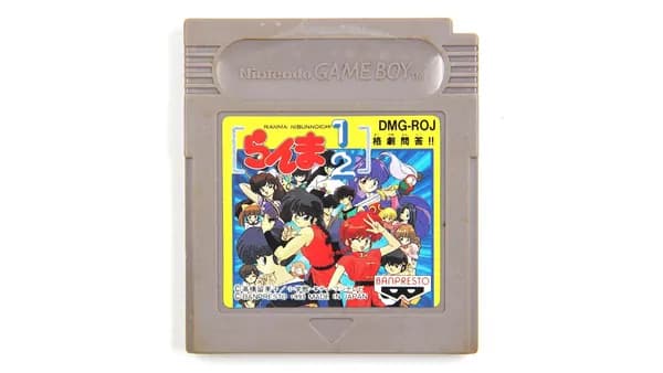 Ranma 1/2 Kakugeki Mondou!! (Nintendo Game Boy, Без коробки, Jap.ver.) Винтаж