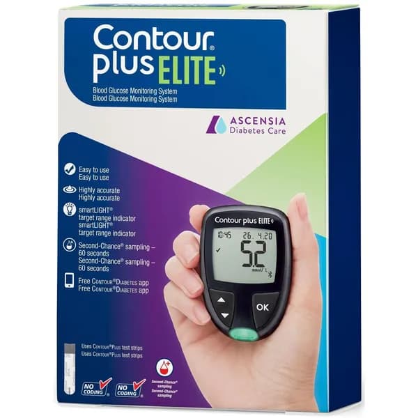 Глюкометр Contour Plus Elite (Контур Плюс Элит)