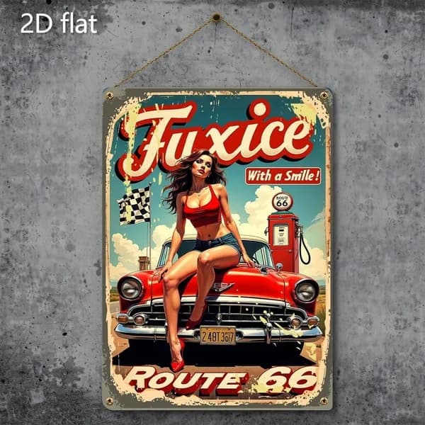 Постер для интерьера, Пинап девушки - Pin up girls, 30х20см.