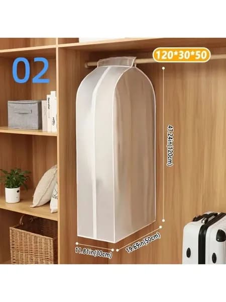 Чехол для одежды 120x30 см, 1 шт