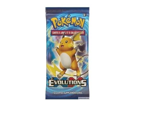 Коллекционные карточки "Pokemon". 1 Бустер издания Evolutions Коллекционные карты покемон
