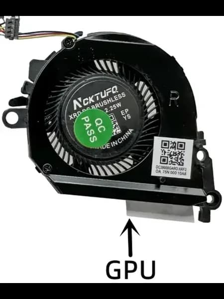 Вентилятор охлаждения GPU FAN для HP Spectre X360 13-AE