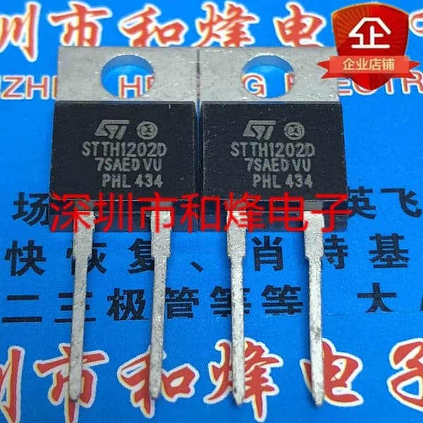 10 шт. STTH1202D TO-220-2 200V 12A Электроника чип