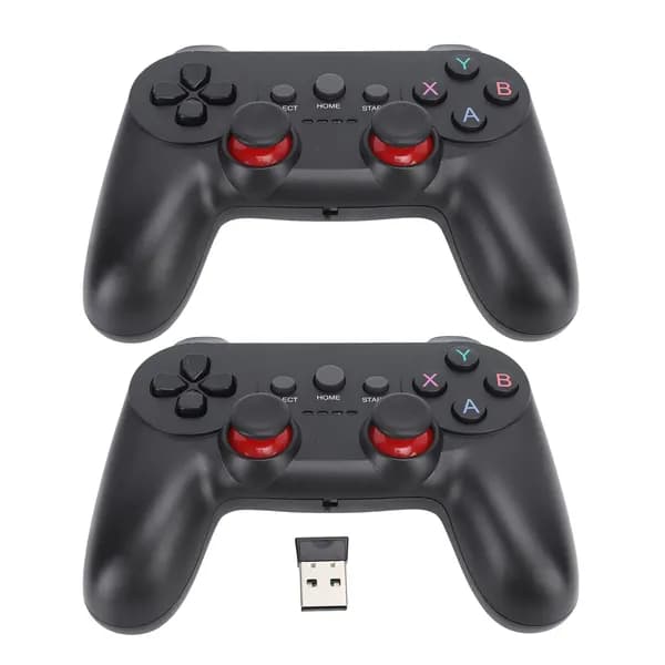 Беспроводной контроллер 2.4G, игра с чувствительным управлением и USB-приемником для телевизора и компьютера