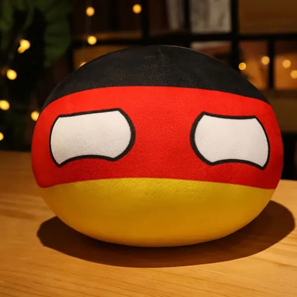 Плюшевая подушка Kawaii Countryballs