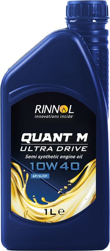 RINNOL innovations inside QUANT M 10W-40 Масло моторное, Полусинтетическое, 1 л