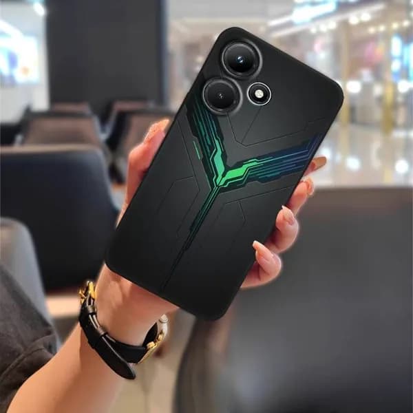 Чехол Lulumi для Infinix X6831/Hot30 4G, водонепроницаемый, из ТПУ, грязеотталкивающий, силиконовый, мягкий, прочный, пылезащитный, механический.