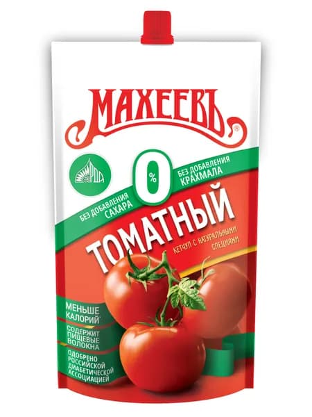 Кетчуп Махеевъ Томатный без сахара и крахмала, 300 г