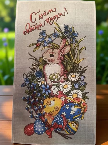 Полотенце кухонное полотенце кухонное вафельное, Вафельная фактура, 35x60, 1шт