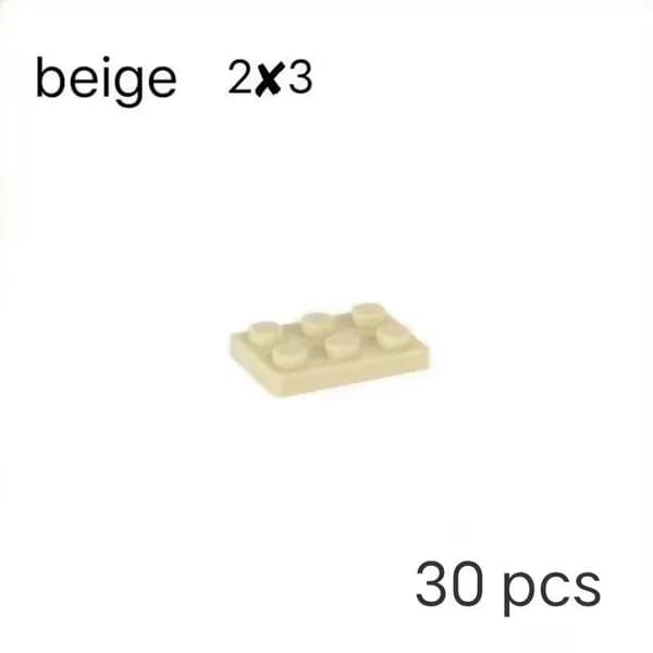 MOC 2x3 небольшие кирпичные строительные блоки совместимые с 3021 основным тонким кирпичом