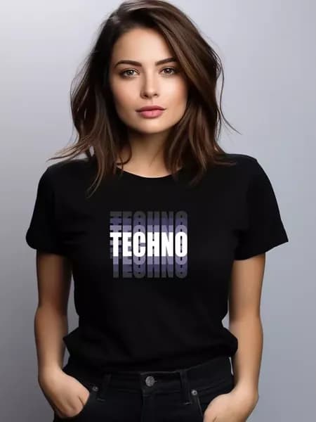 Футболка TECHNO