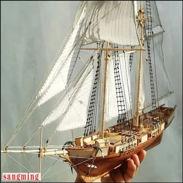 модели для сборки/ деревянная модель корабля/Харко