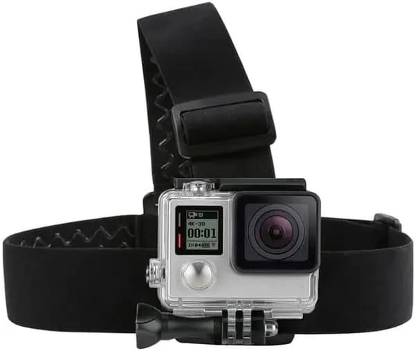 Регулируемый ремешок для крепления зеркальной камеры на голову для GoPro Max Hero 13 12 11 10 9 8, Insta360 X5, D JI Osmo Nano Action 6 5 Pro Action 4 3
