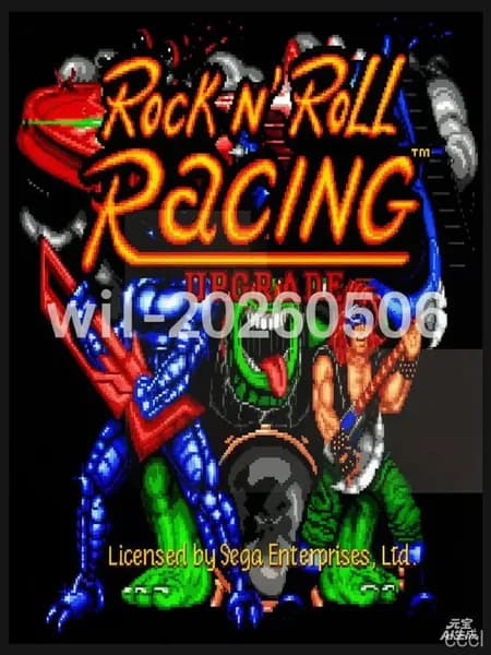 Картридж для 16 bit " Rock n' Roll Racing Update (RUS)" (без коробки)