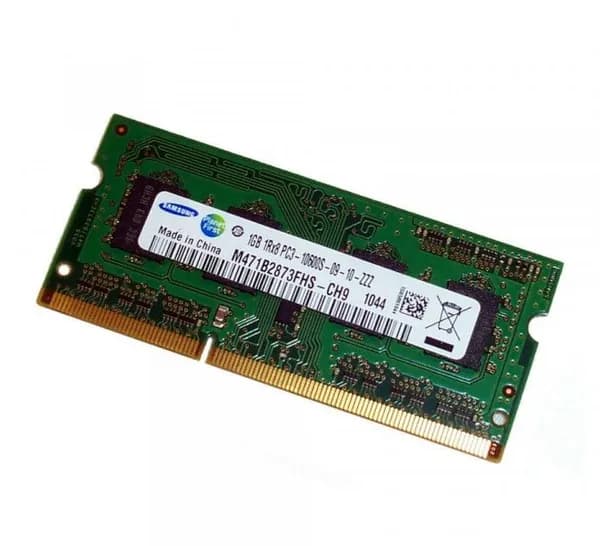 Оперативная память для ноутбуков Sамsung DDR3 PC10600 1333Mhz DDR3, 1333 МГц, 1 x 1 ГБ (Модель M471B2873FHS-CH9)