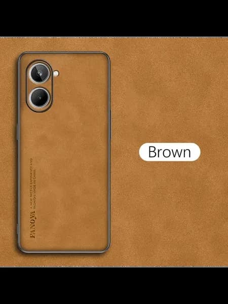 Чехол для Realme 10 Brown 2, коричневый