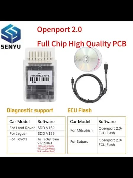 Диагностический Сканер Openport 2.0 Для Чип-тюнинга OBD2 Для
