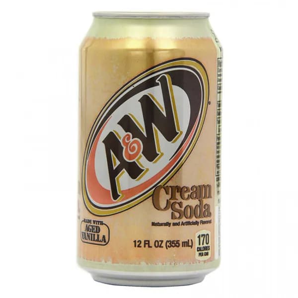 Напиток газированный A&W Cream Soda  355 ml
