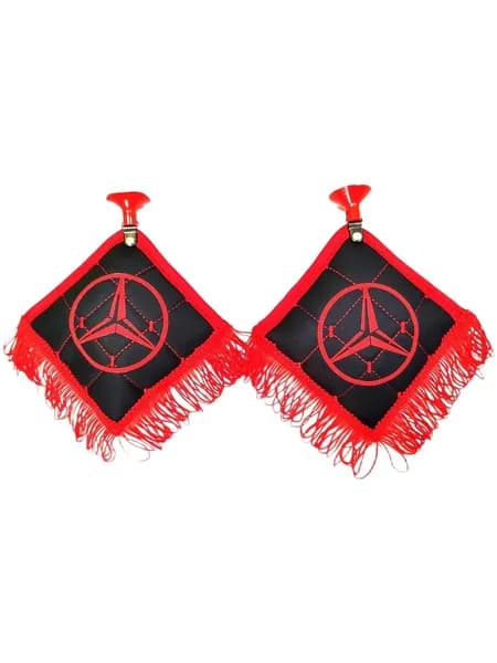 Вымпел "Подушка" Mercedes НЕО эко-кожа (2шт)