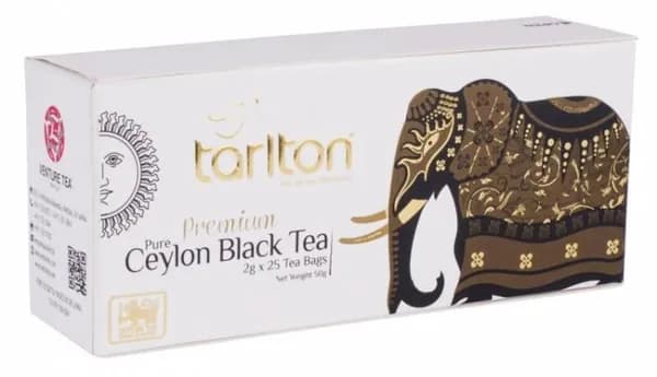 Tarlton Чай чёрный Золотой цейлон 25 пакетов