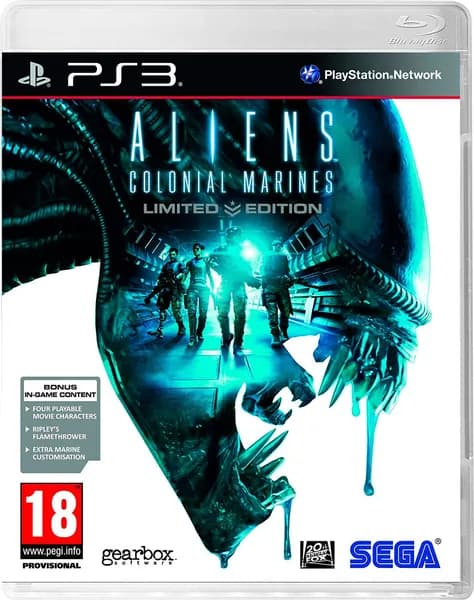 Игра Aliens: Colonial Marines. Limited Edition (PlayStation 3, Английская версия)
