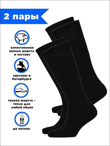 Гольфы Hosiery мужские Большие размеры, 2 пары