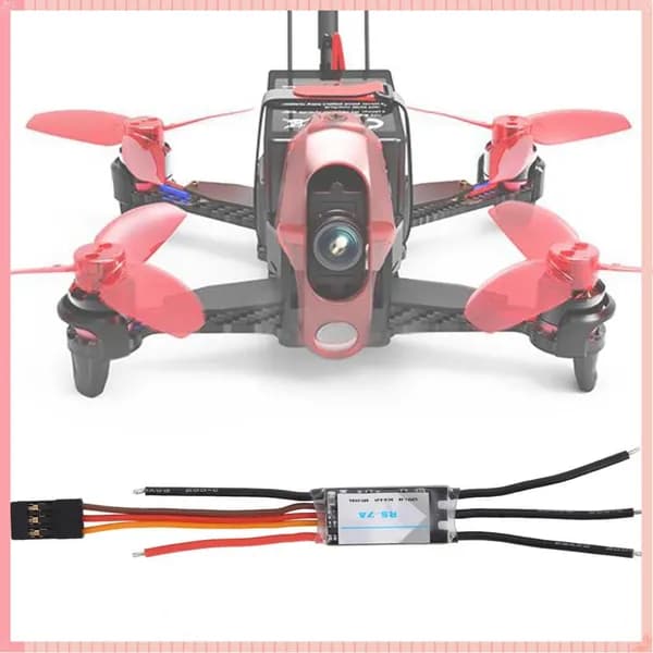 RC аксессуар 7A ESC, компактный, мощный, для фиксированных самолетов