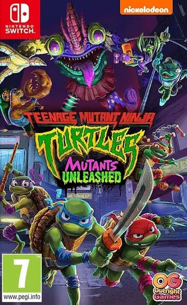 Игра TMNT Teenage Mutant Ninja Turtles (Черепашки Ниндзя) Mutants Unleashed Switch Картридж на Nintendo Switch