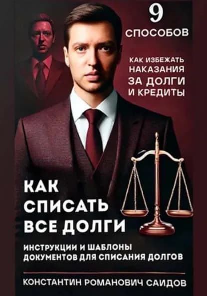9 способов, как списать все долги | Константин Романович Саидов | Электронная книга