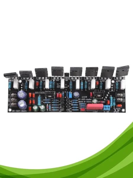 Профессиональный 400W моно усилитель с двухступенчатой схемой для мощного баса