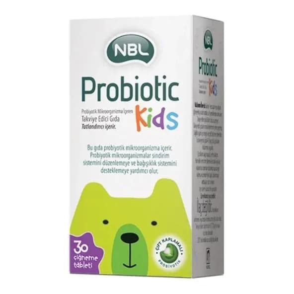 NBL Probiotic Kids 30 жевательных таблеток