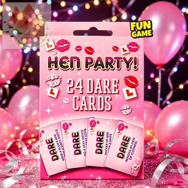 карточная игра Hen Party! 24 pcs игра для вечеринки невесты, веселые испытания, разогрев компании