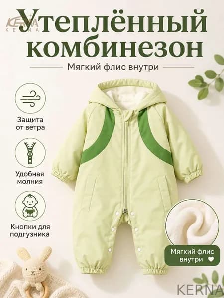 Комбинезон горнолыжный KERNA Красивое платье для маленькой принцессы 3-9 лет с цветочным узором. Нарядное ярусное платье с оборками на плечах и бантом. Идеально на день рождения, фотосессию и летний отдых.