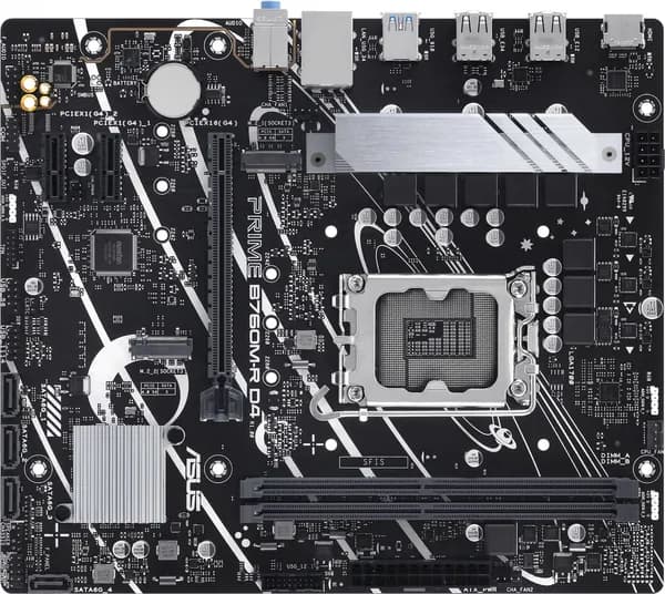 ASUS PRIME B760M-R D4 Материнская плата LGA1700, B760,