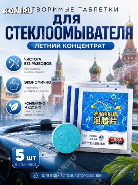Жидкость стеклоомывателя до 0°C