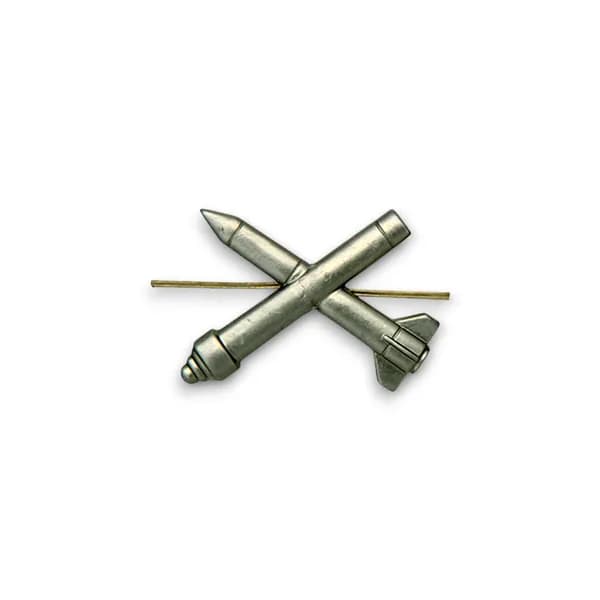 Эмблема ( Знак ) Петличная ( Петлица ) ЗРВ ВВС Защитная (Полевой оливковый / Усики)