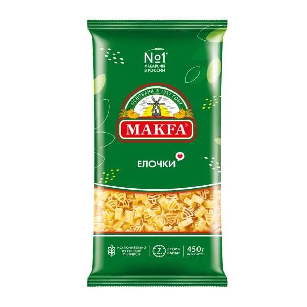Макароны Makfa Елочки 450г