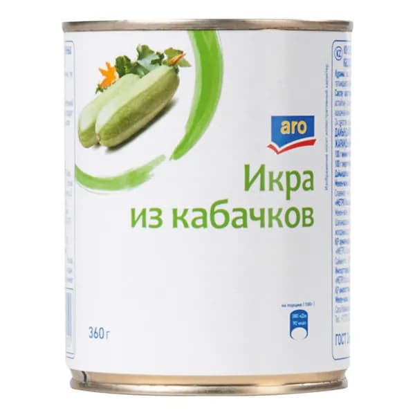 Икра ARO из кабачков 360 г